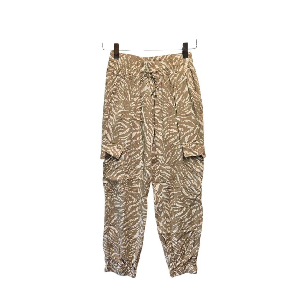 LIVERPOOL Pants Animal Print Ankle Jogger Palazzo Size XS